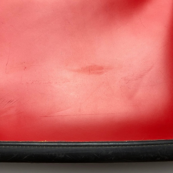 DOONEY & BOURKE Vintage Red Leather Handbag - Picture 8 of 16